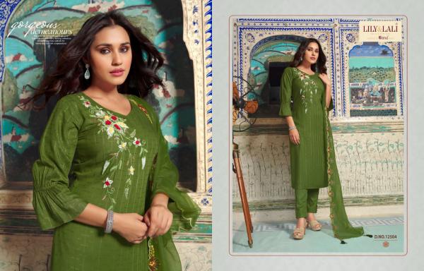 Lily And Lali Metro Fancy Designer Kurti Pant With Dupatta Collection